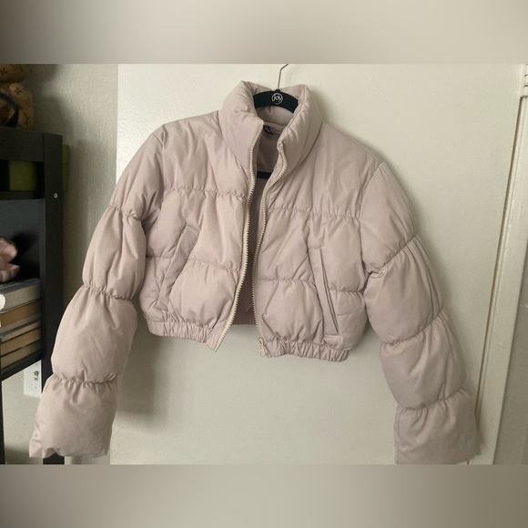 H&M Jackets & Coats Hm Cropped Puffer Jacket Poshmark